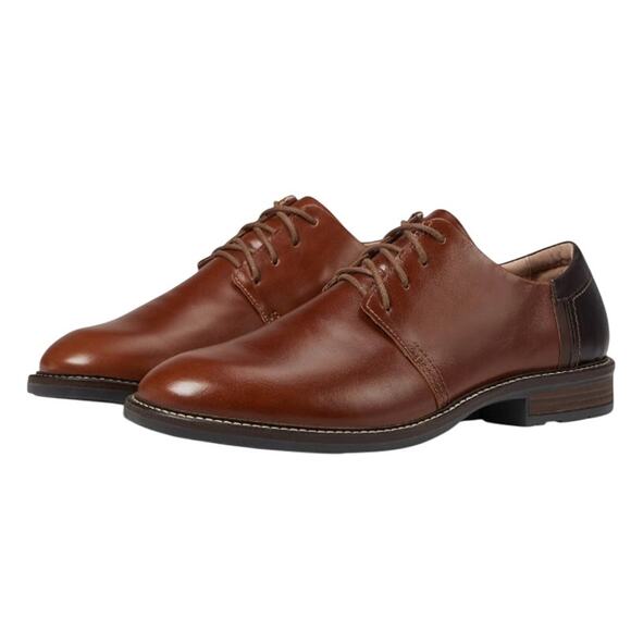 Naot Mens Chief Dress Shoe EU 41 US 8 Standard Brown Leather EUC main image 13